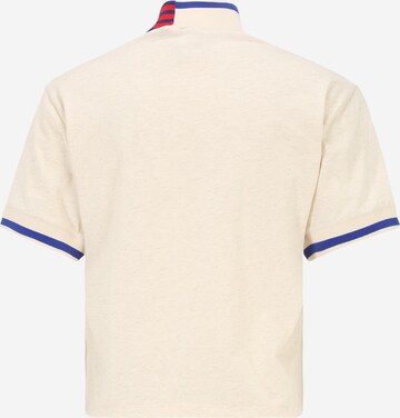 ADIDAS ORIGINALS T-Shirt 'Rib Collar ' in Weiß