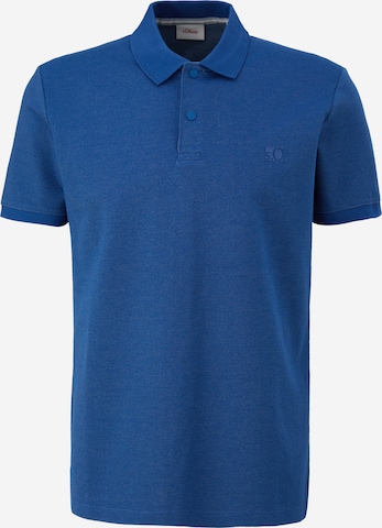 s.Oliver Shirt in Blauw: voorkant