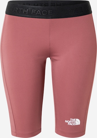 Pantalon de sport THE NORTH FACE en rouge : devant