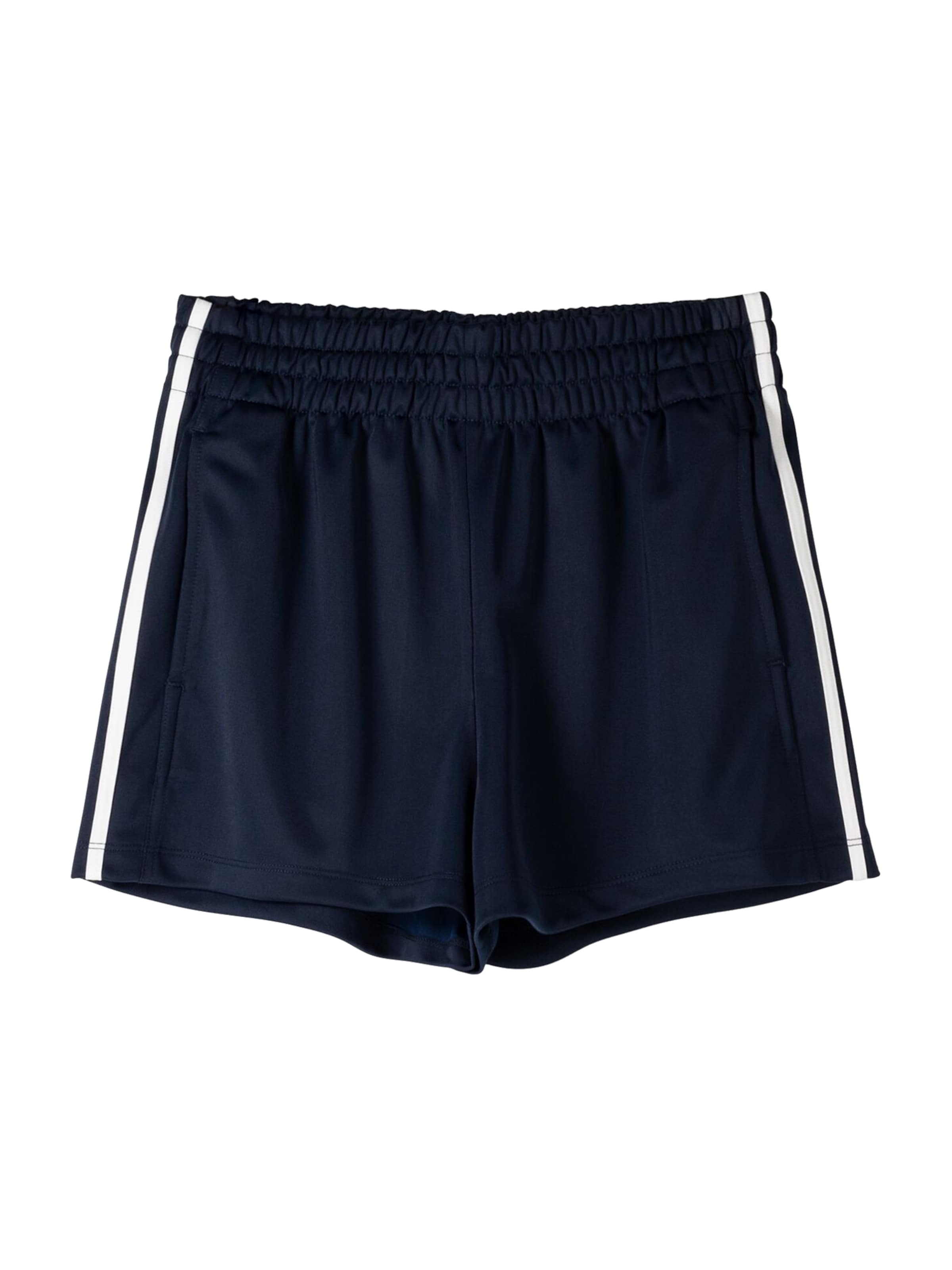 Bershka Szabványos Nadrág - kék: elől