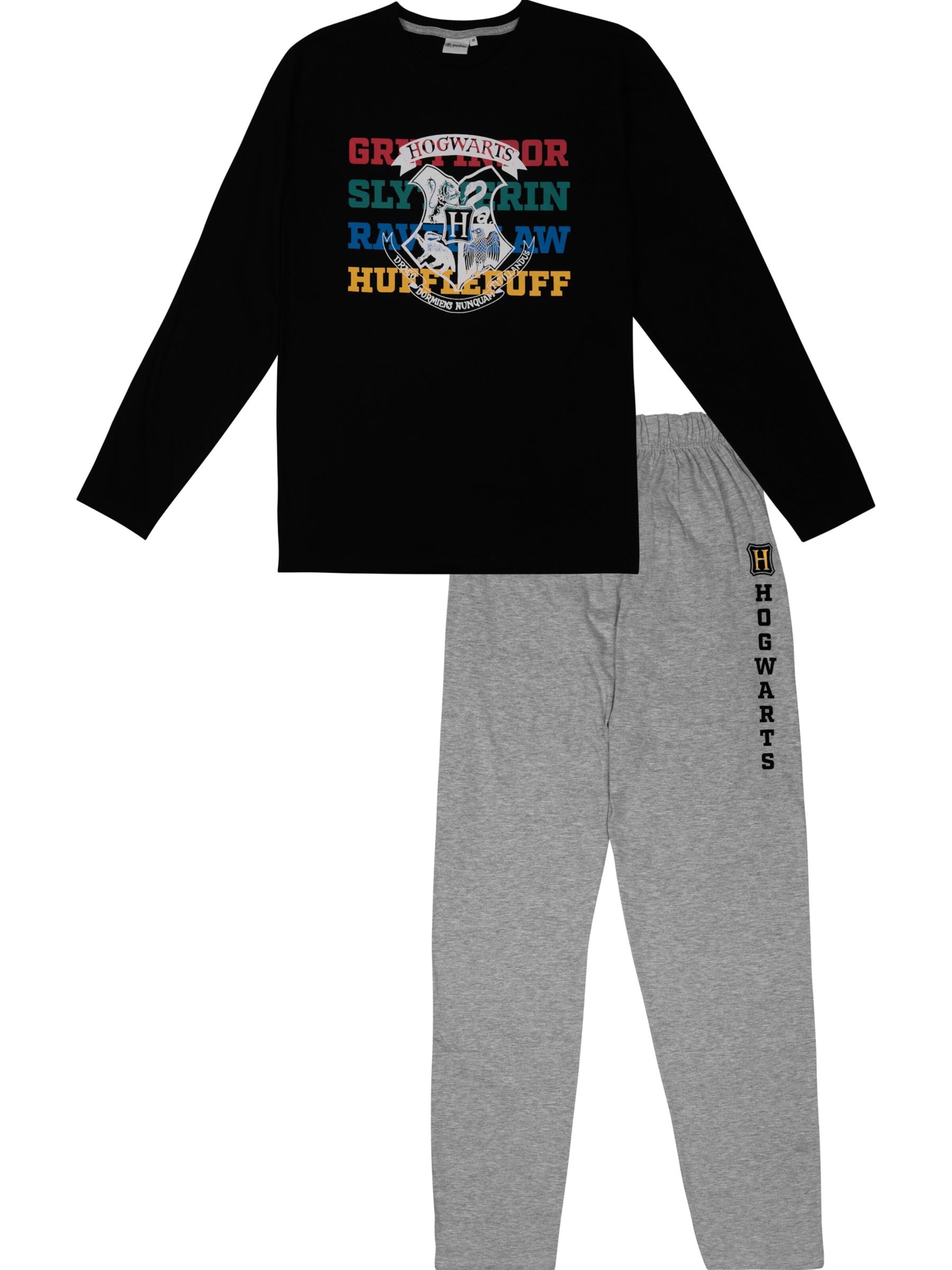 Harry Potter Pyjama lang 'Hogwarts'‌‌‌‌ in Mischfarben