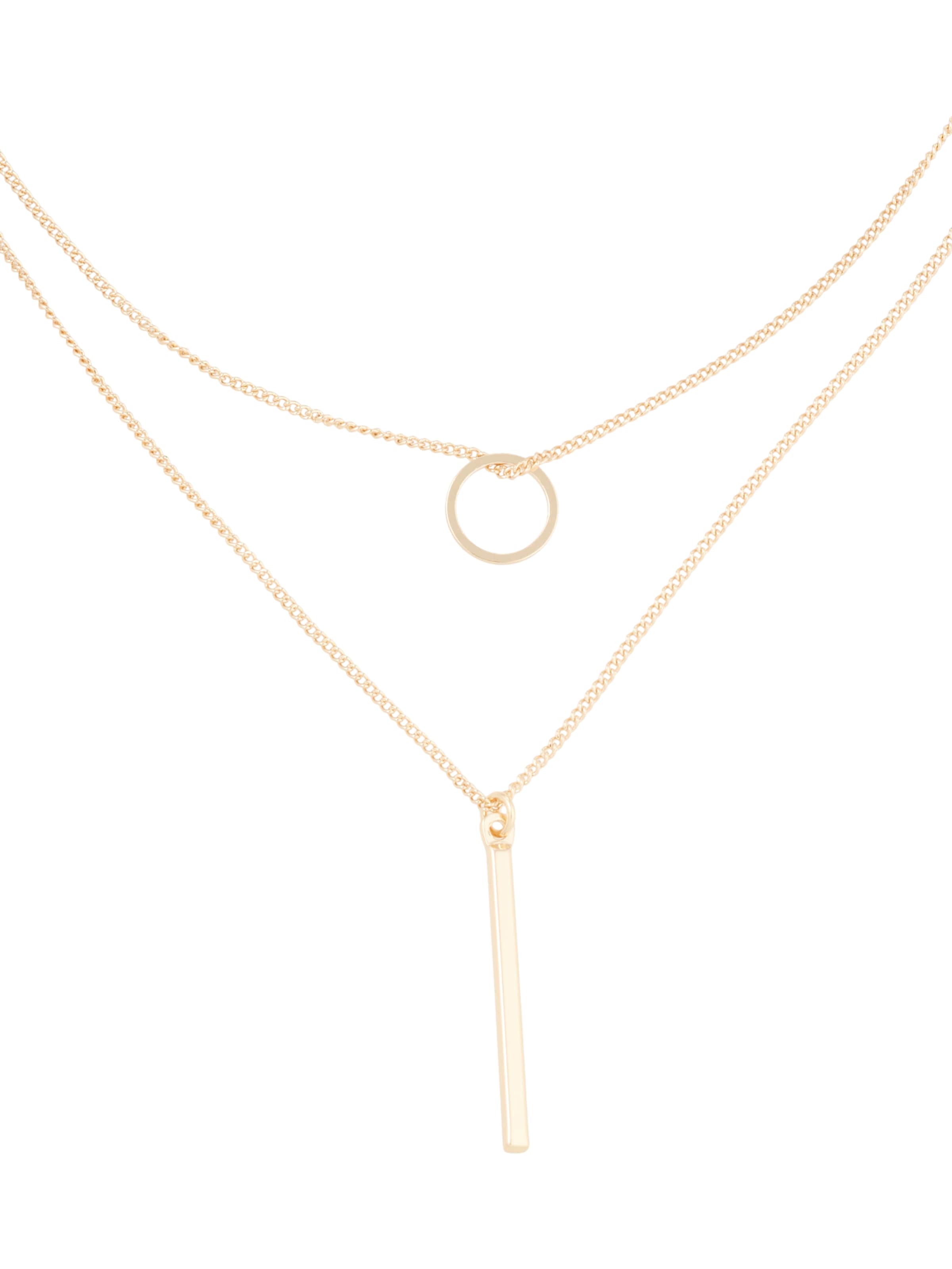 ABOUT YOU Řetízek 'Madlen' – zlatá: přední strana