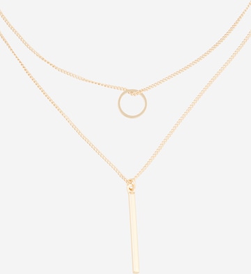 ABOUT YOU Necklace 'Madlen' in Gold: front