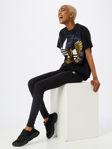 ADIDAS ORIGINALS Skinny Legíny 'Adicolor Essentials' – černá