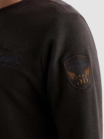 PME Legend Shirt 'T-shirt with long sleeves and artworks'‌‌‌‌‌‌ in Grau