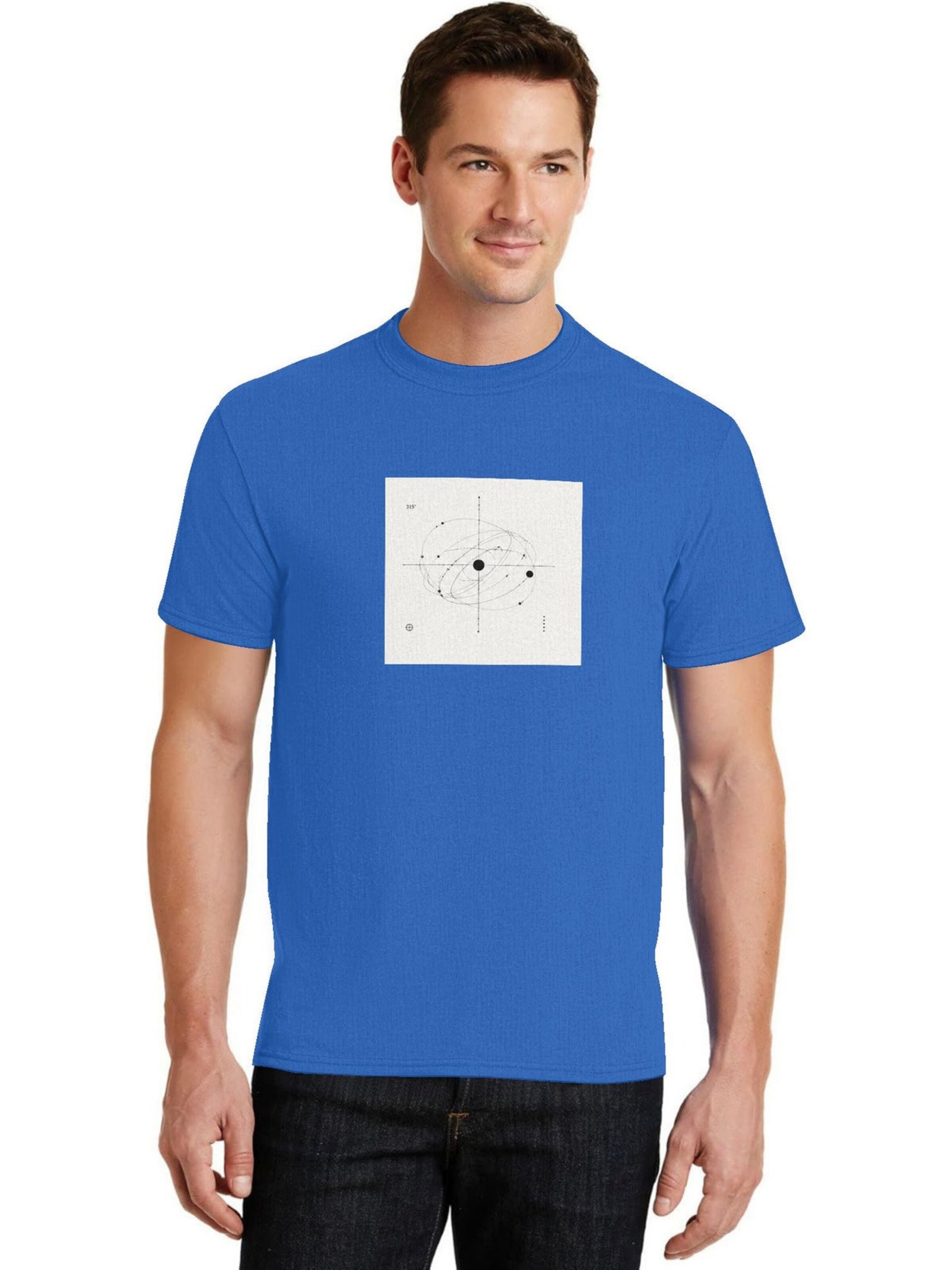 HUSKSWARE Shirt‌‌‌‌‌‌‌‌‌‌ in Blau: Vorderseite