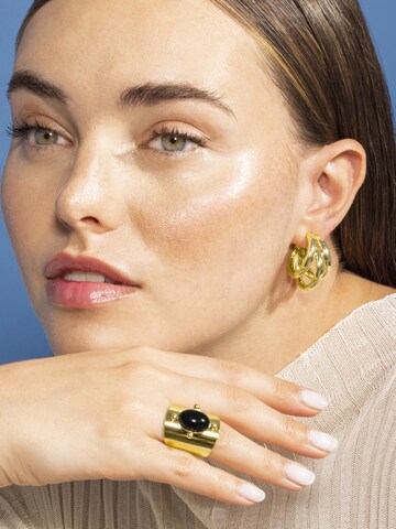 Luxenter - Anillo 'Rhumo' en negro