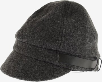 DENHAM Hat & Cap in One size in Grey: front