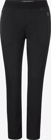 STREET ONE - Slimfit Pantalón en negro: frente