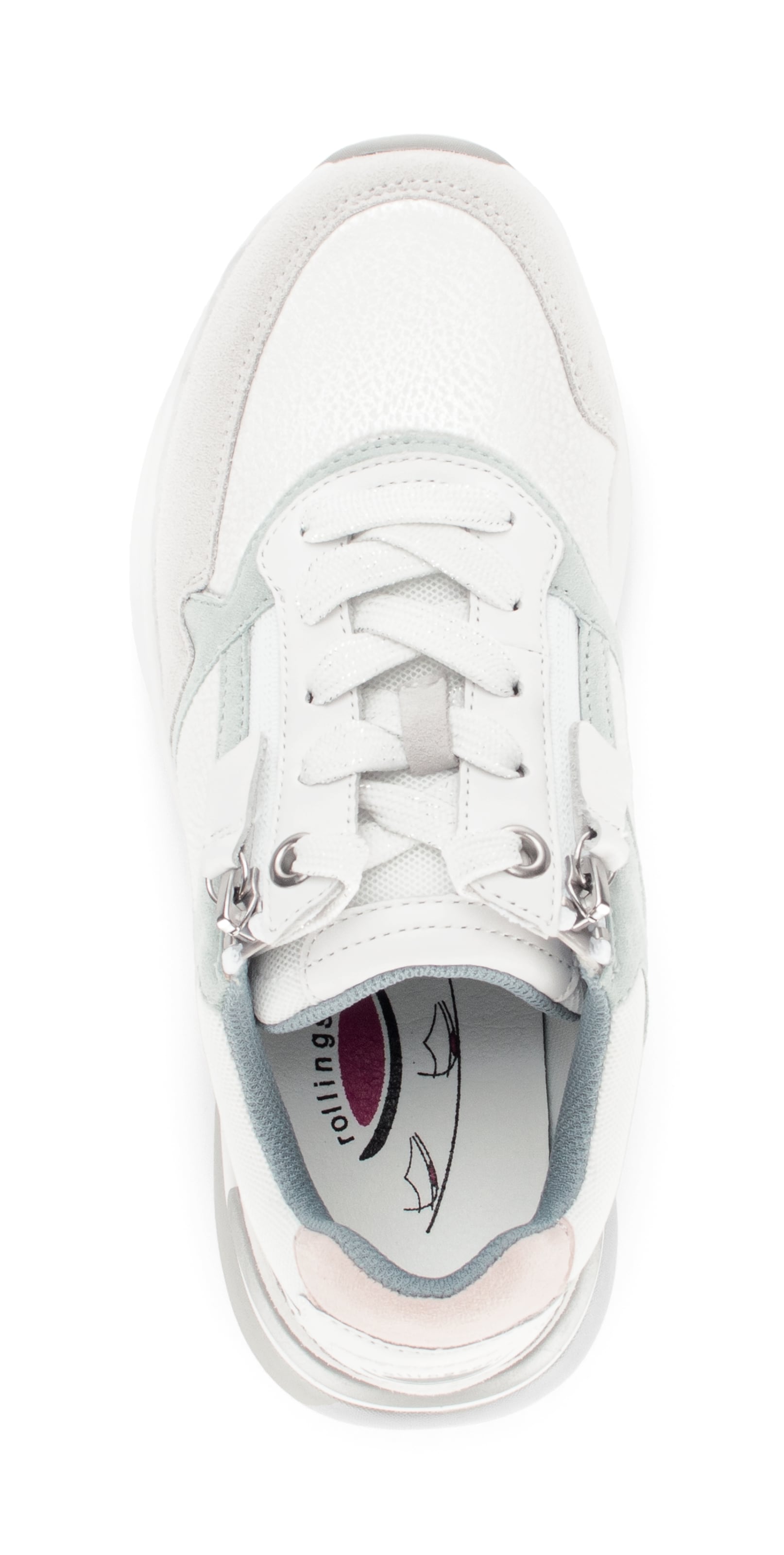 Gabor Rollingsoft Sneakers in White