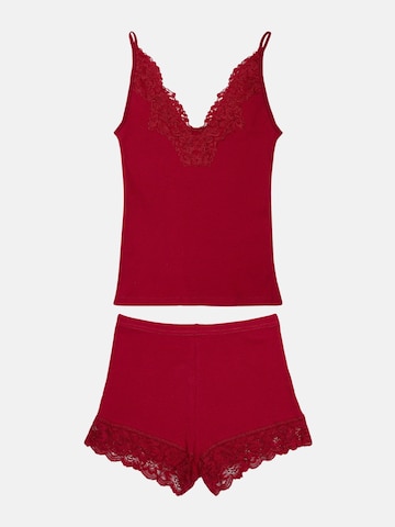Tazzio Korte pyjama 'F909' in Rood