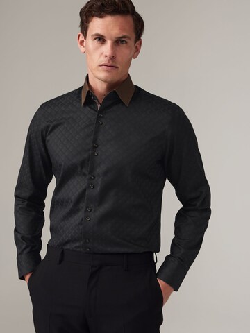 Next - Ajuste regular Camisa en negro