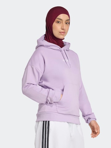 ADIDAS SPORTSWEAR Sport sweatshirt i lila: framsida