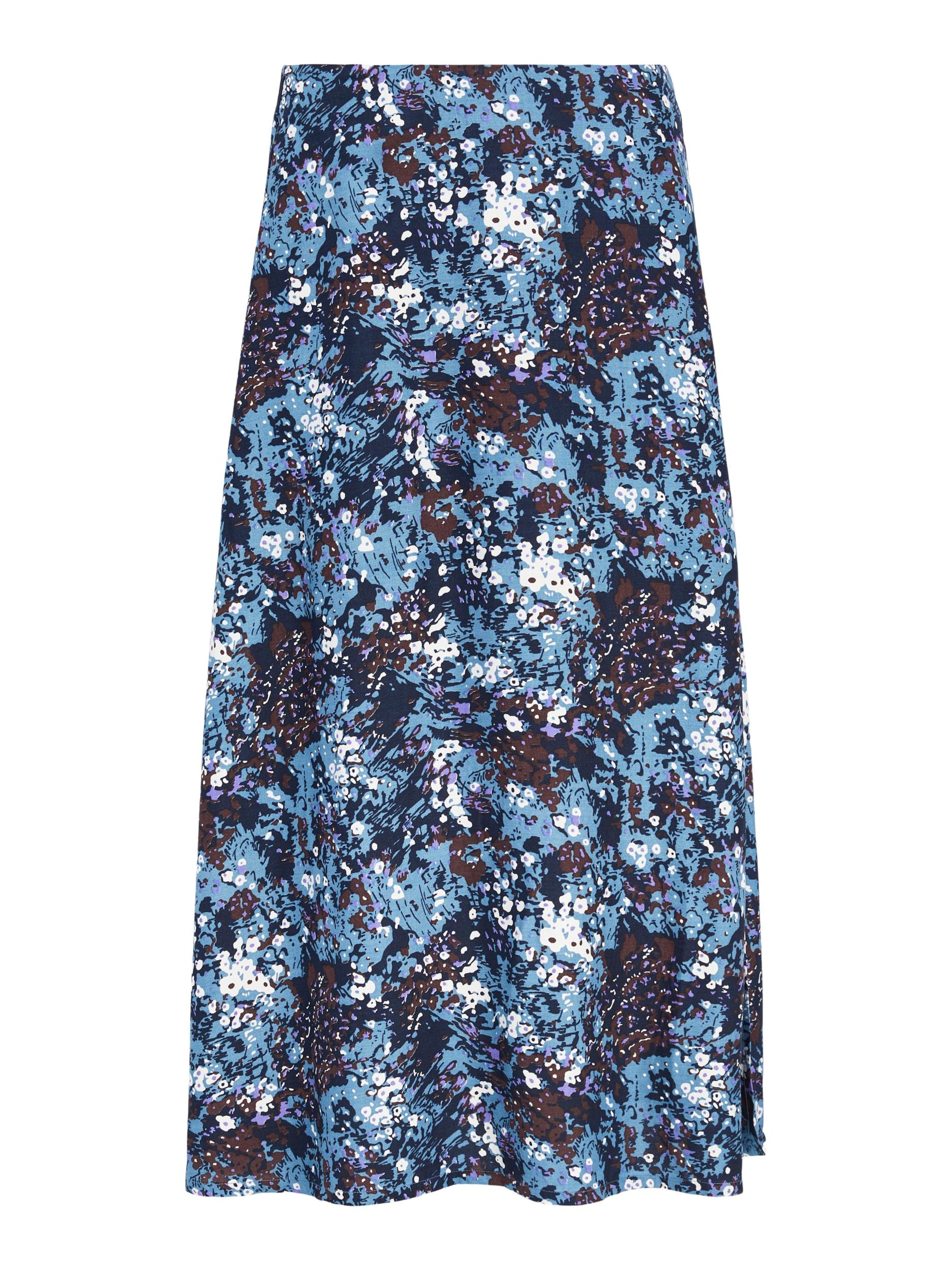 Jigsaw sunset outlet floral midi skirt