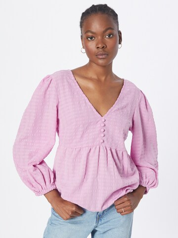 Chemisier Dorothy Perkins en rose : devant