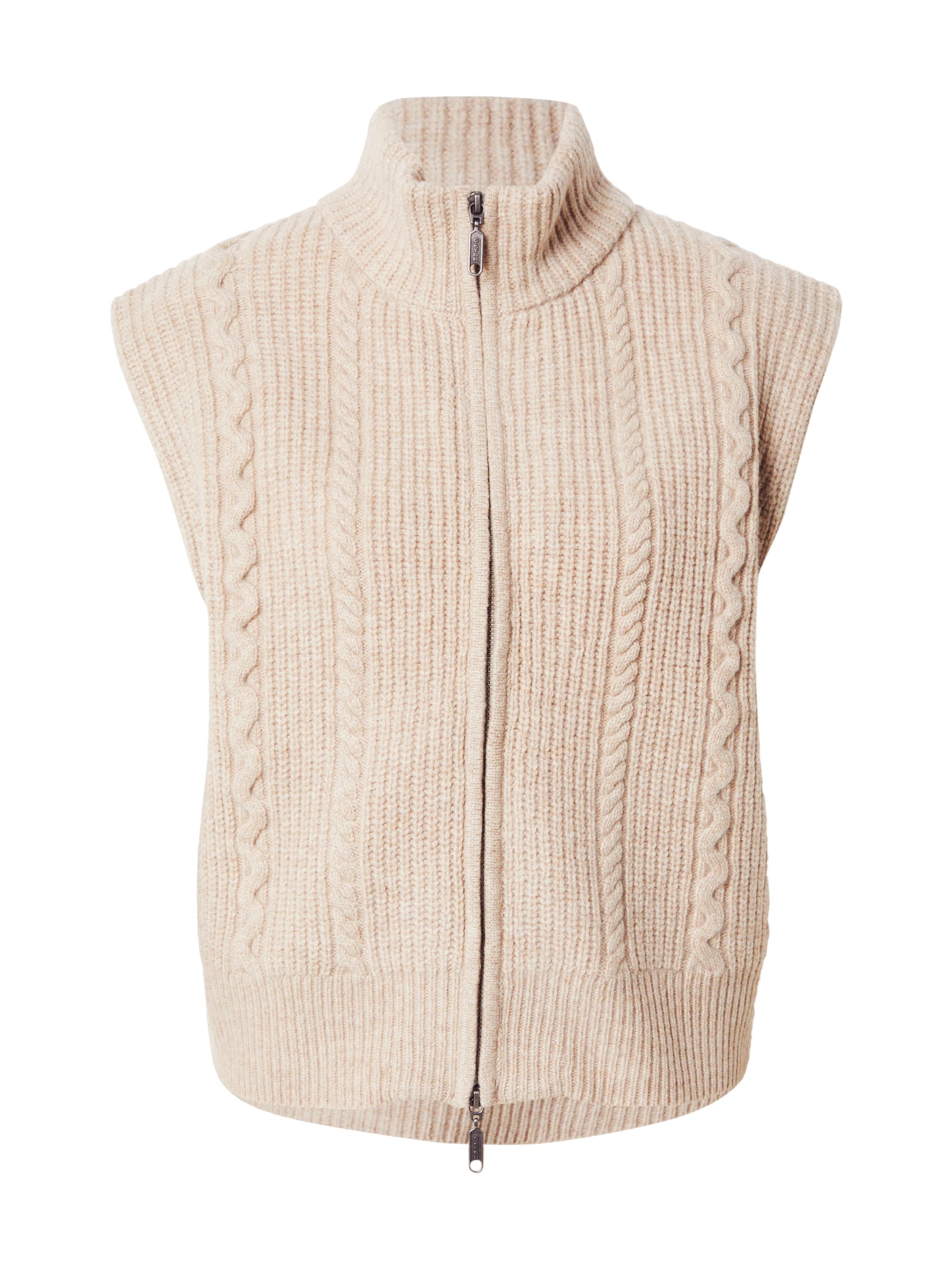 Cardigan G-STAR en beige : devant