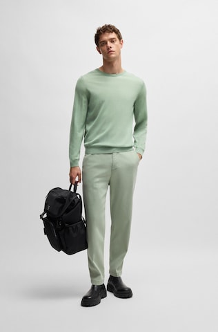 BOSS Sweter 'Leno-P' w kolorze zielony
