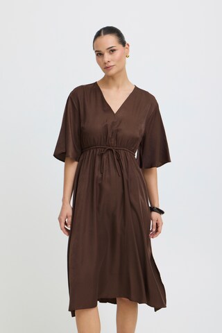 b.young - Vestido 'BYItilda' em castanho: frente