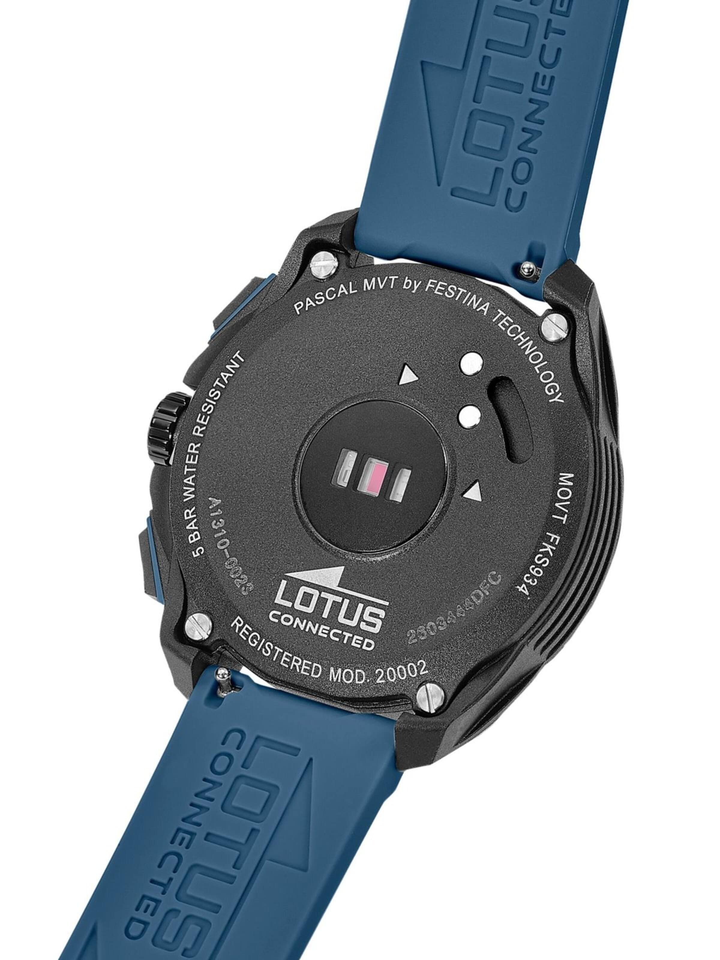 Lotus Digitaal horloge 'Smartwatch Connected' in Blauw