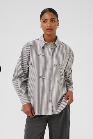 Kaffe Blouse in Grey: front