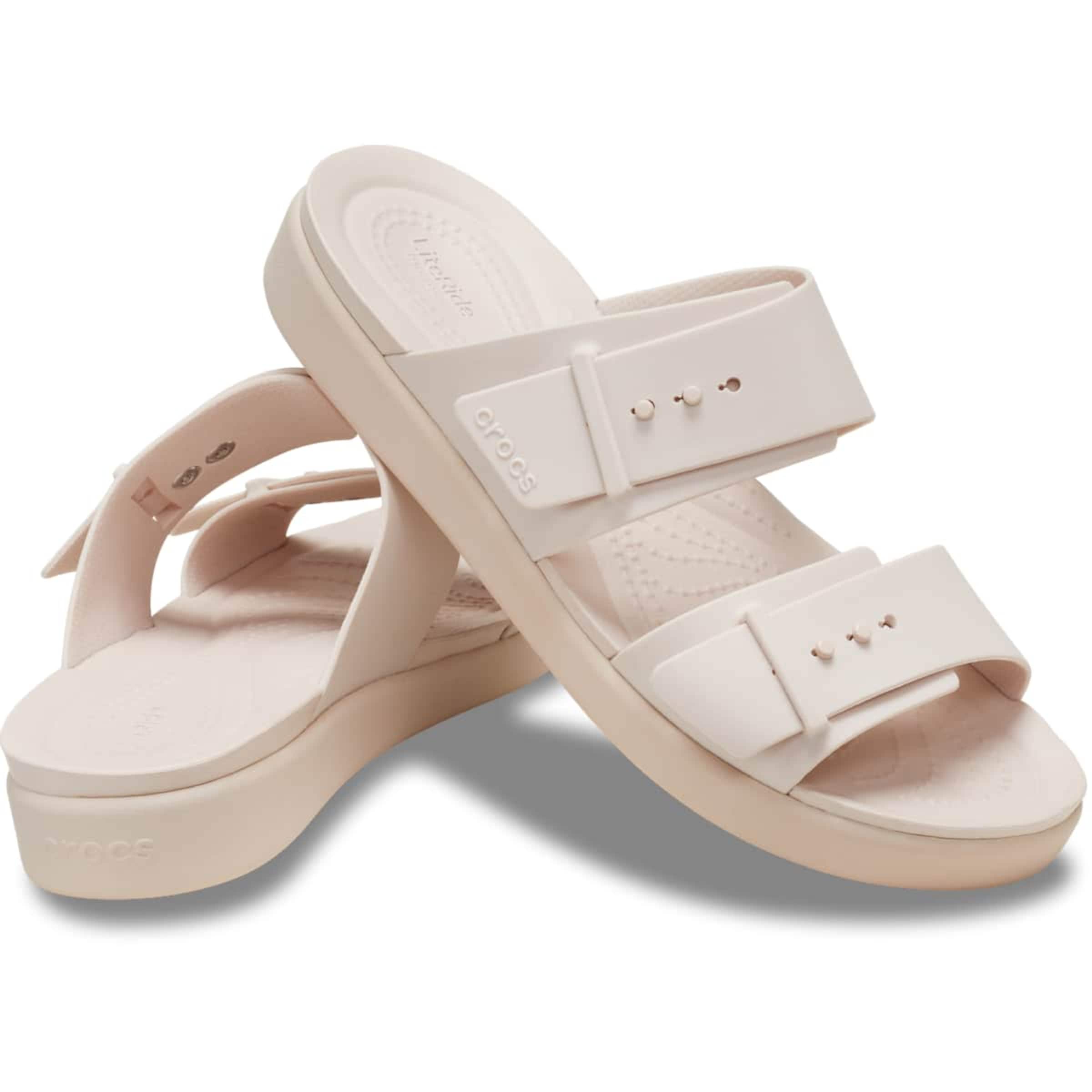 Crocs Plätu 'Brooklyn', värv valge