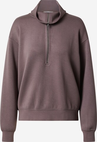 Sweat-shirt 'Ima' MSCH COPENHAGEN en marron : devant