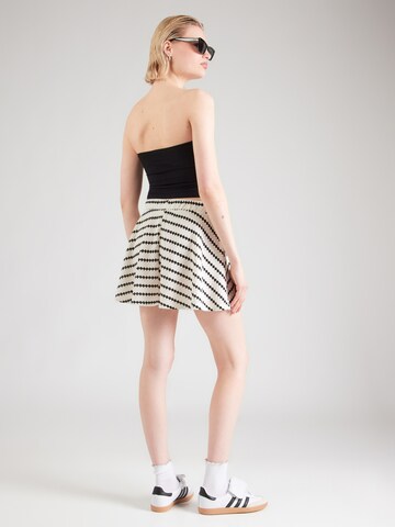 ONLY - Falda 'ONLEVA' en blanco