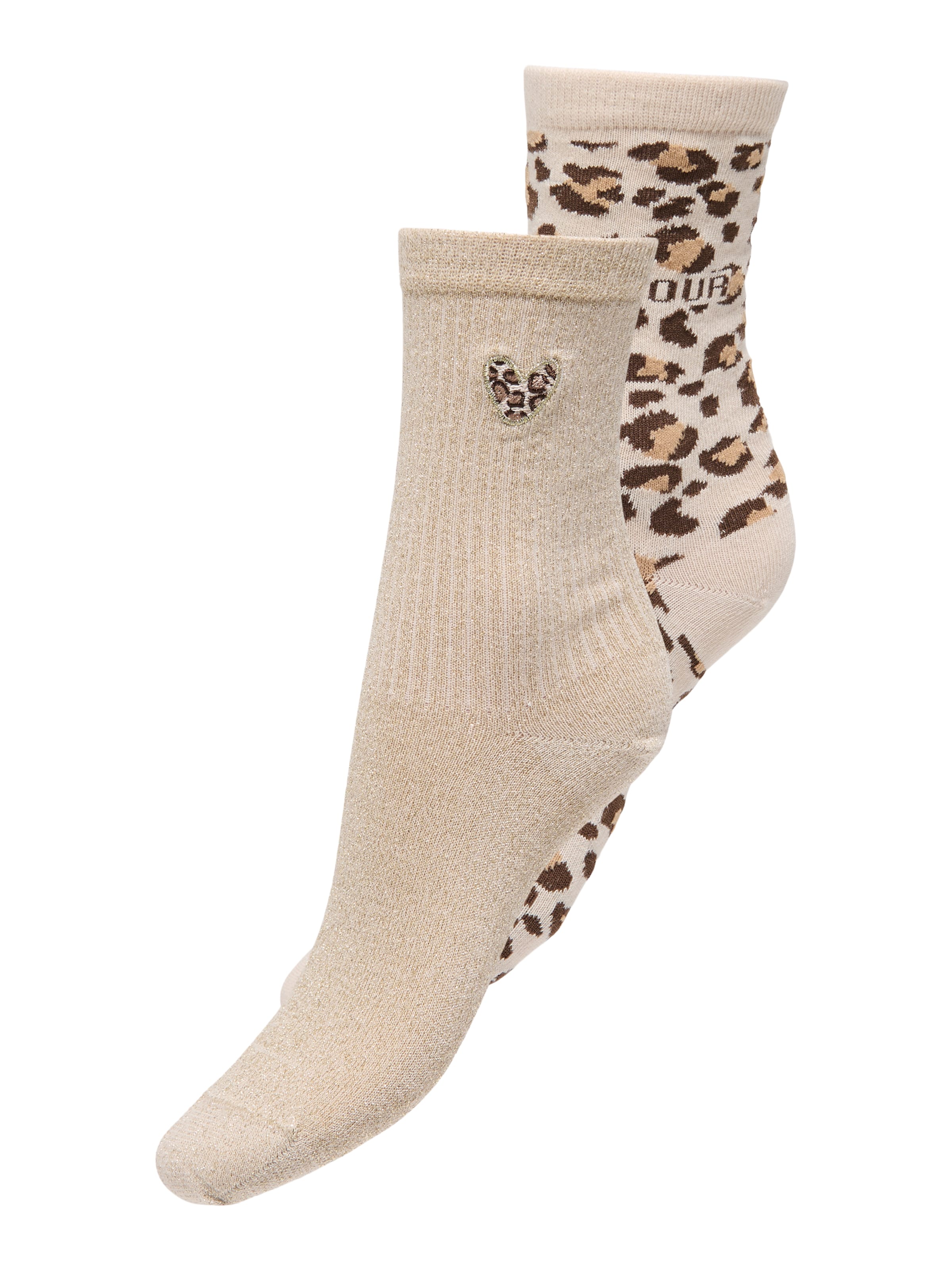 ONLY Socks 'ONLOlivia' in Beige: front