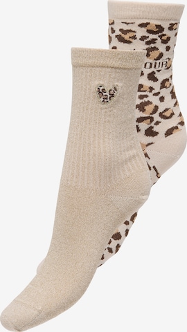 ONLY Freizeitsocken in Beige: Vorderseite