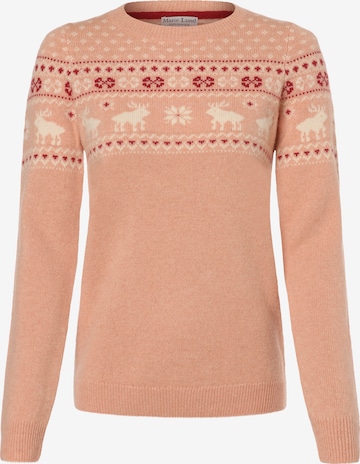 Marie Lund Sweater in Orange: front