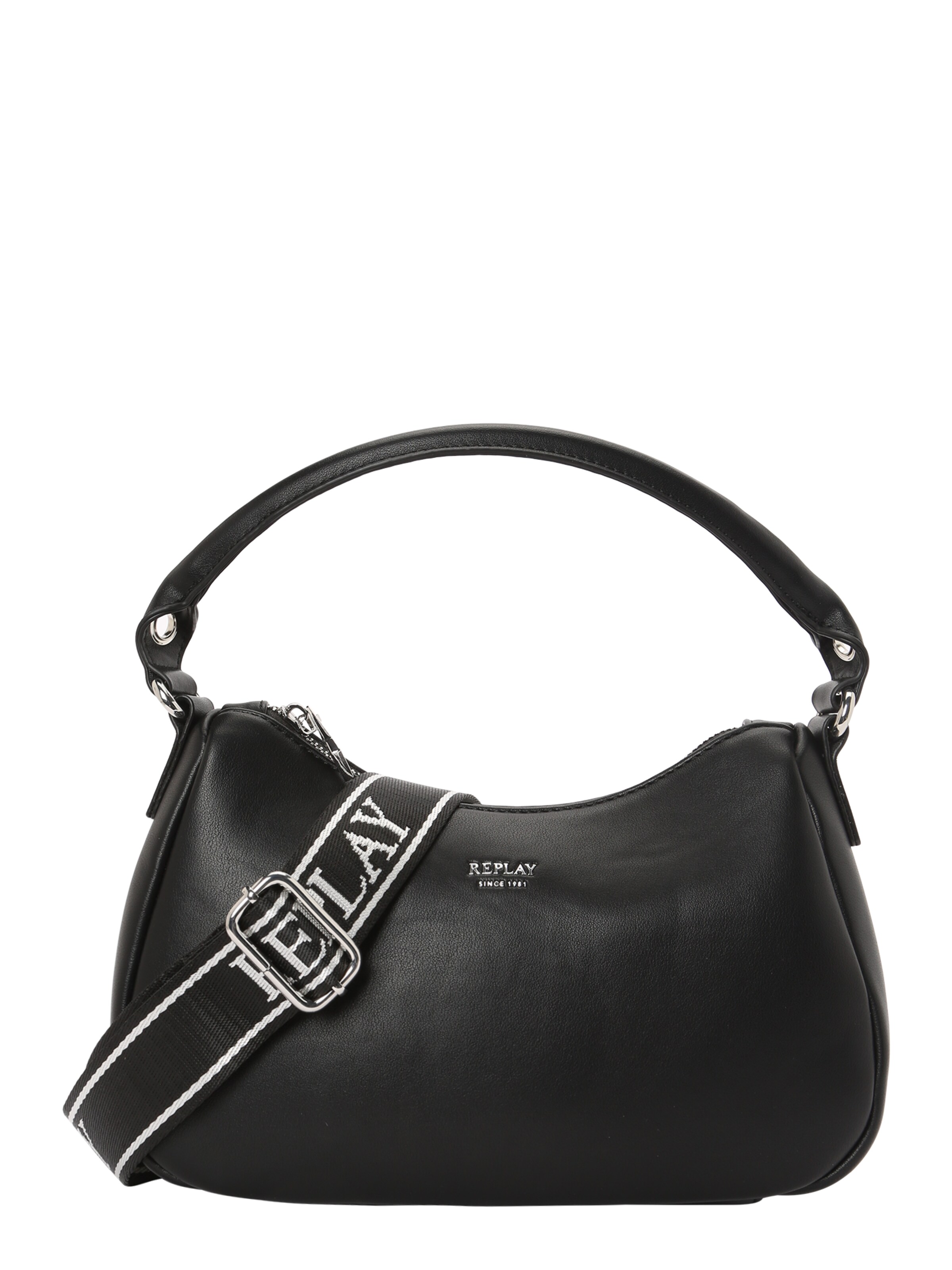 REPLAY Handtasche in Schwarz: Vorderseite