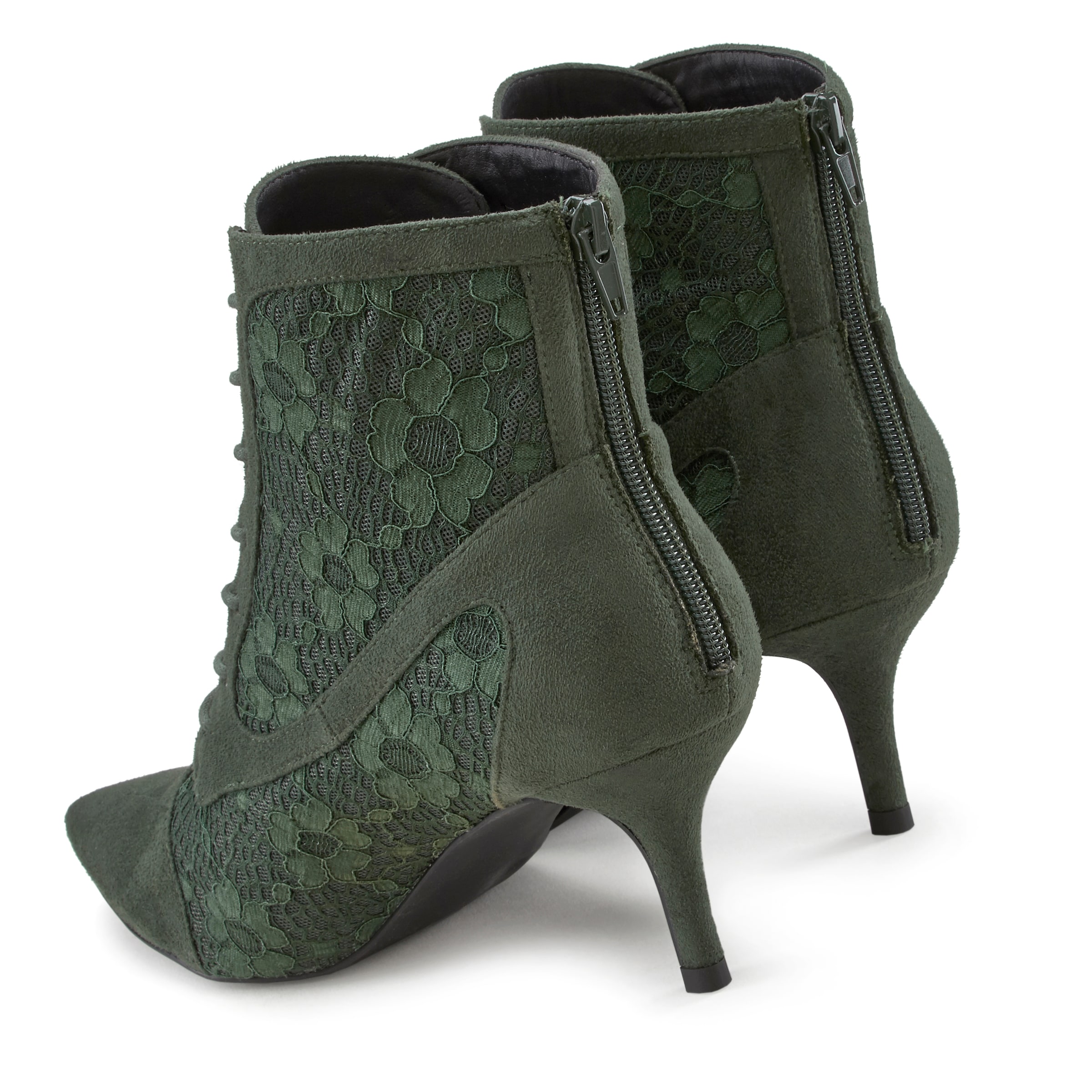 LASCANA Μποτάκι με κορδόνια σε πράσινο