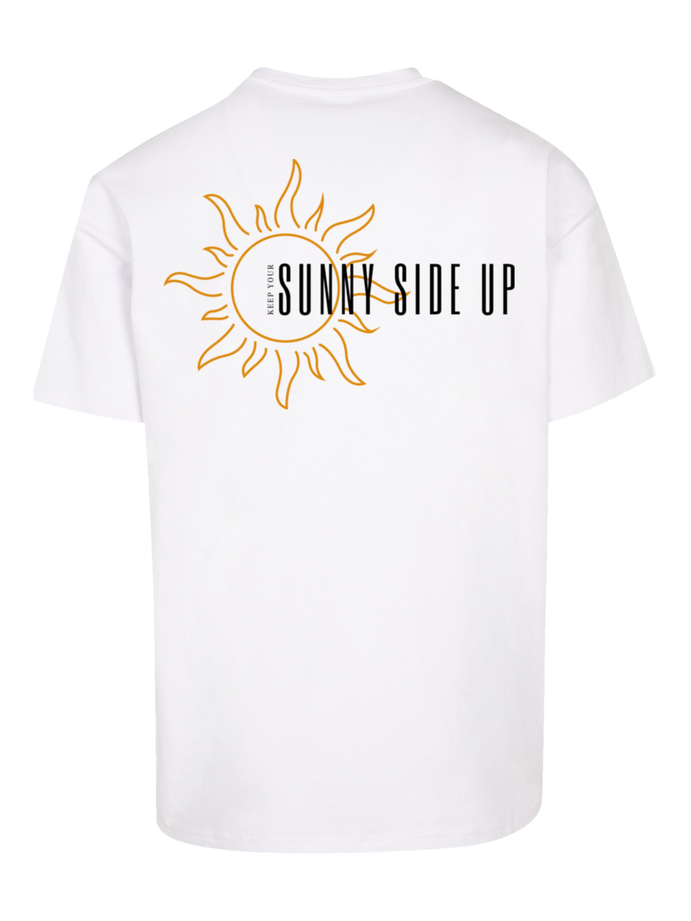 F4NT4STIC Shirt 'Sunny side up' in Weiß