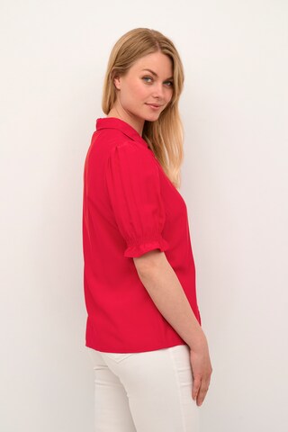 Chemisier 'Asmine' CULTURE en rouge