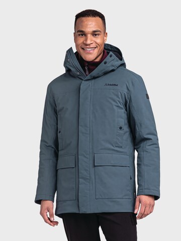 Veste outdoor 'Rotterdam' Schöffel en bleu : devant
