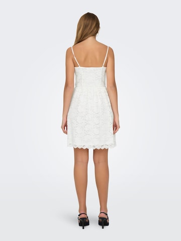 Robe 'LINNEA' ONLY en blanc