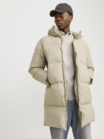 JACK & JONES Зимняя куртка 'JORVesterbro' в Серый