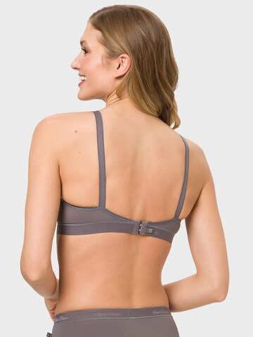 BeeDees Triangle Bra 'BH Microfun N' in Grey
