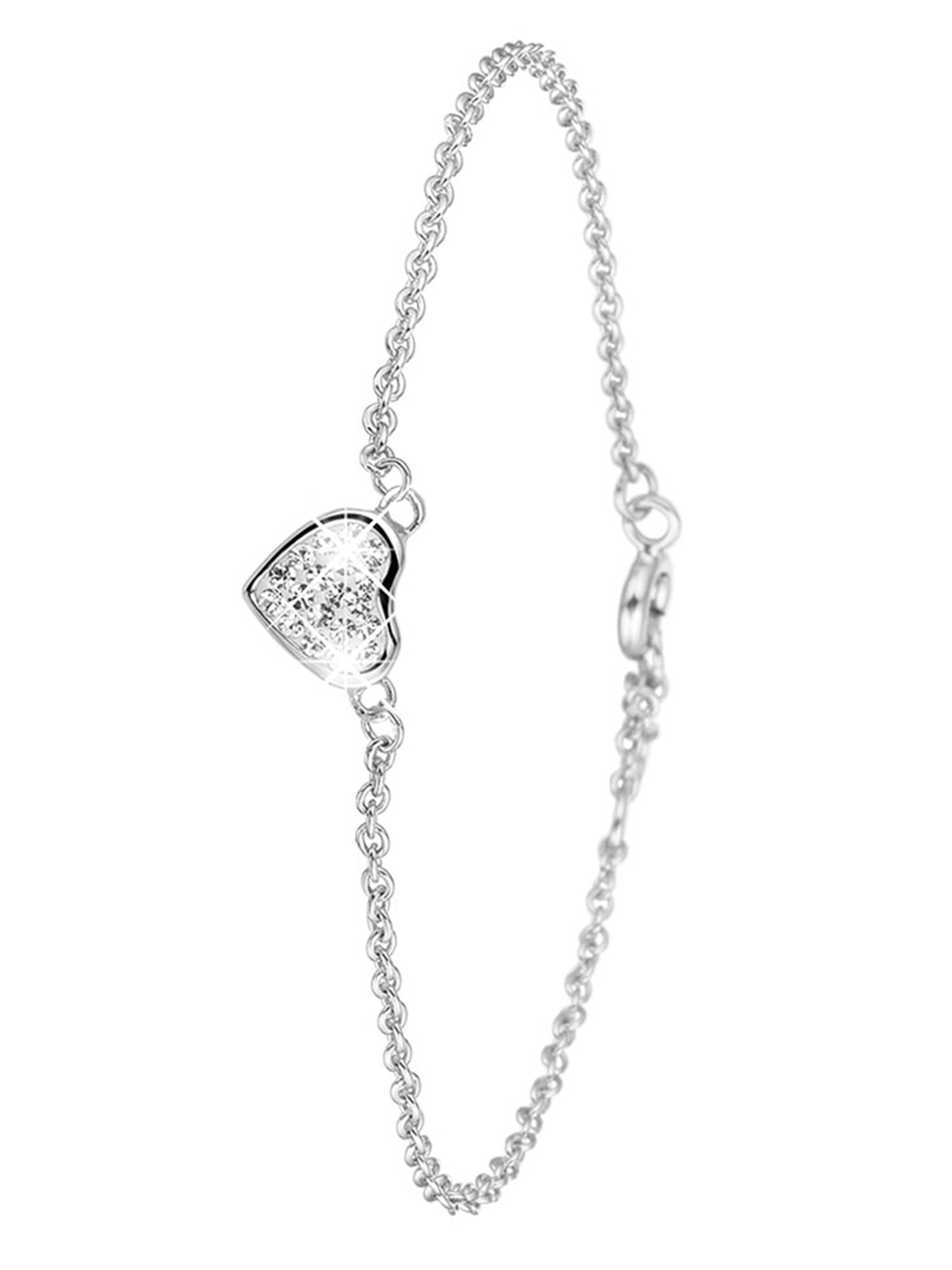 Lucardi Bracelet in Silver: front