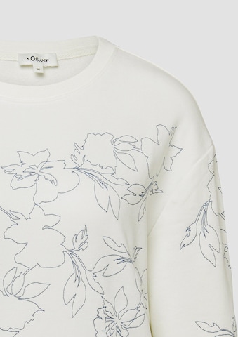 s.Oliver Sweatshirt in Beige