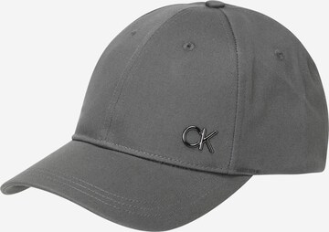 Calvin Klein Cap in Grey: front