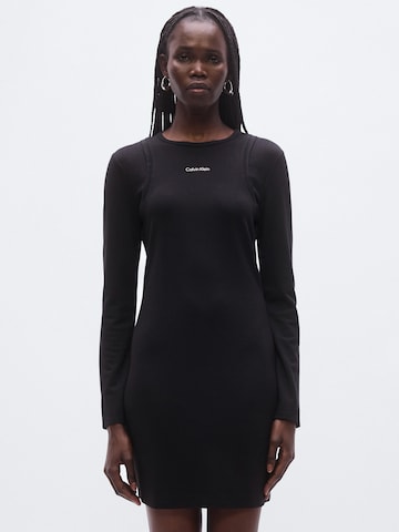Calvin Klein Jeans Šaty - Čierna: predná strana