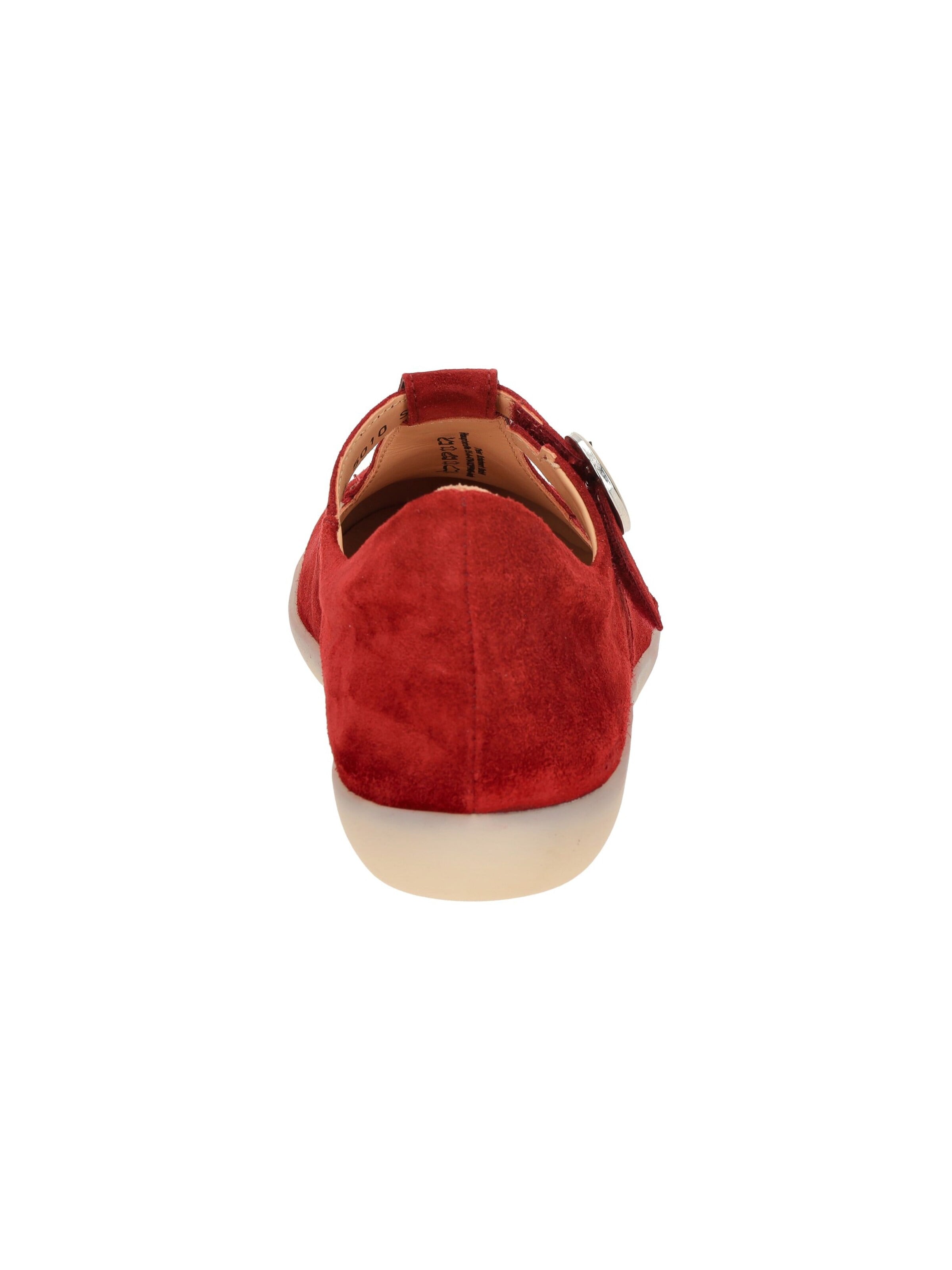 THINK! Slippers 'Think Nature Schuhe Slipper rot Klett 1116' in Red