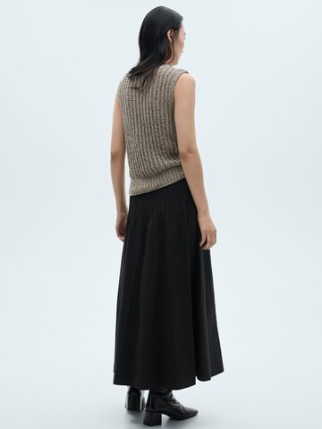 MANGO Pullover in Silber