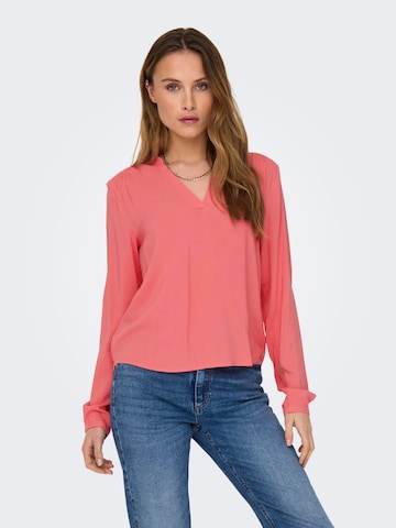 ONLY Blouse 'NOVA JOSIE' in Roze: voorkant