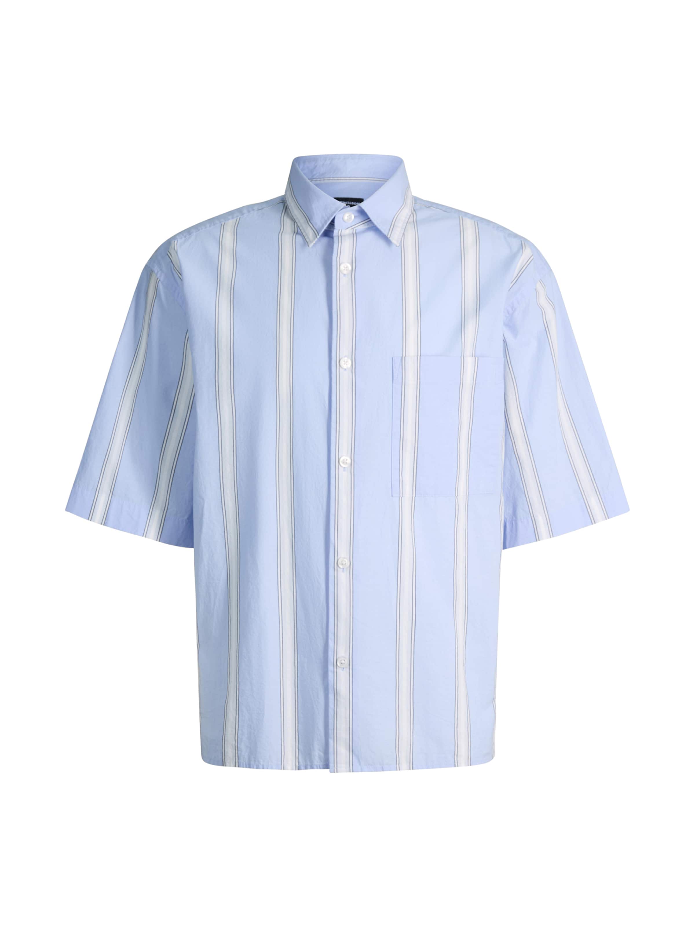 STRELLSON Button Up Shirt 'Nelson' in Light blue / White, Item view