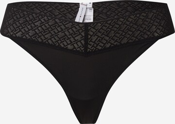 Tommy Hilfiger Underwear String in Zwart: voorkant