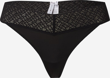 Tommy Hilfiger Underwear String in Zwart: voorkant