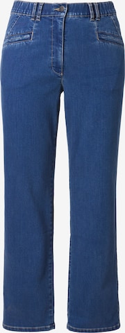 Ulla Popken Jeans in Blau: Vorderseite
