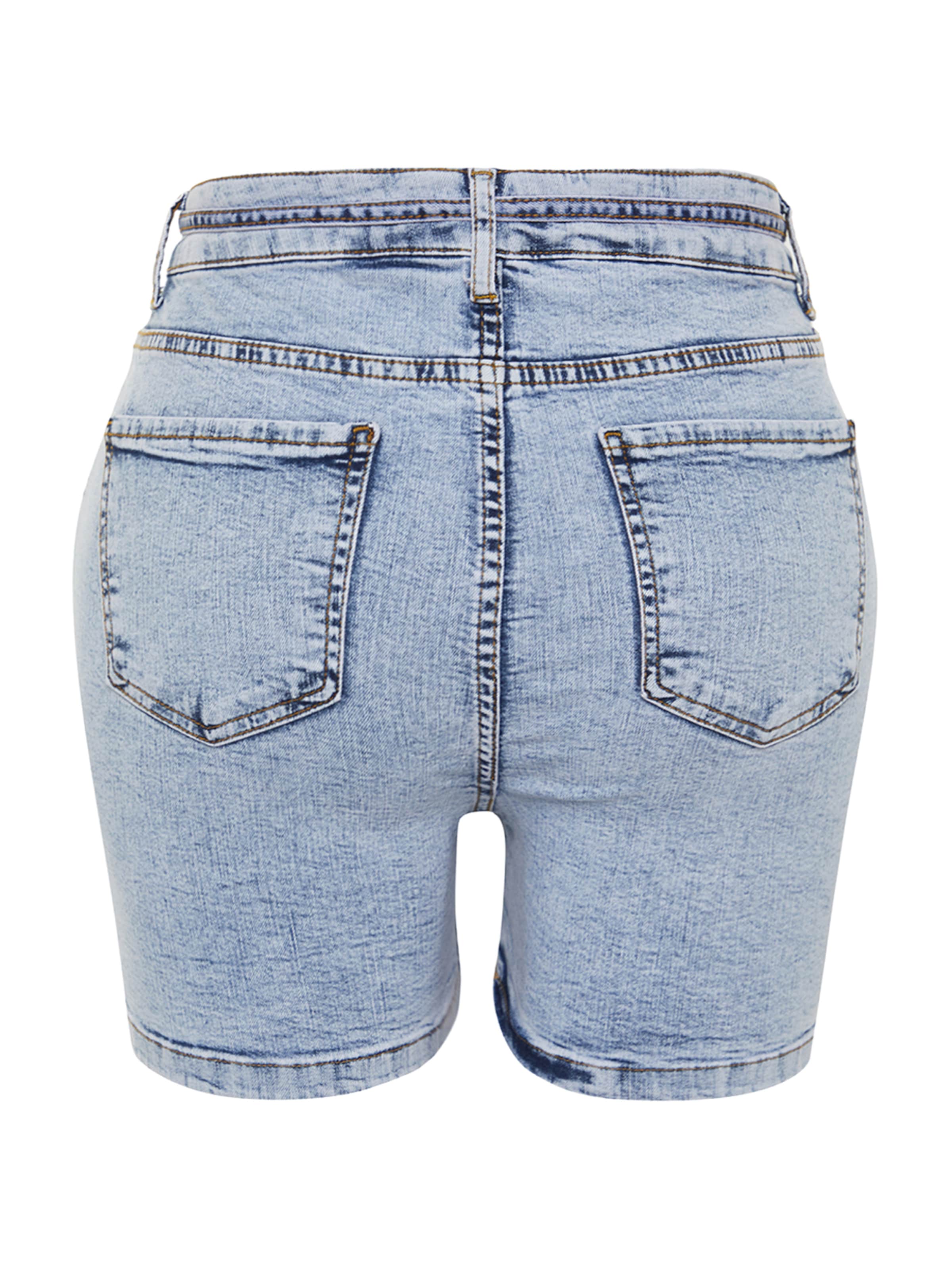 Trendyol Curve Skinny Fit Дънки в синьо